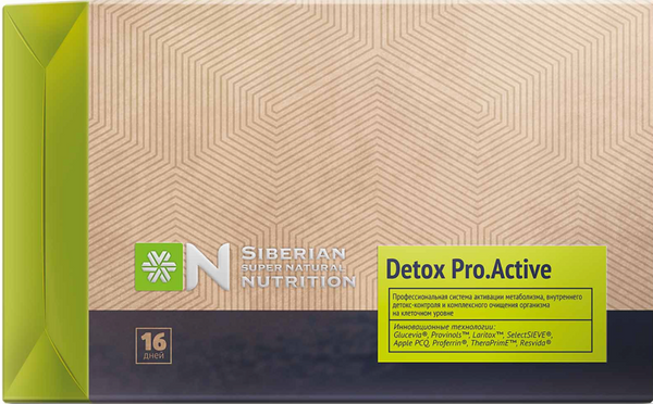 Detox Pro.Active - Siberian Super Natural Nutrition
