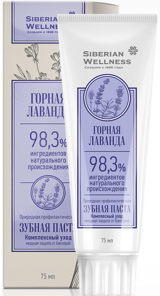 Toothpaste Antibacterial protection Mountain lavender