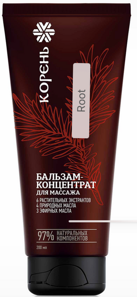 Root, balm-concentrate for massage - Siberian balsams 200ml