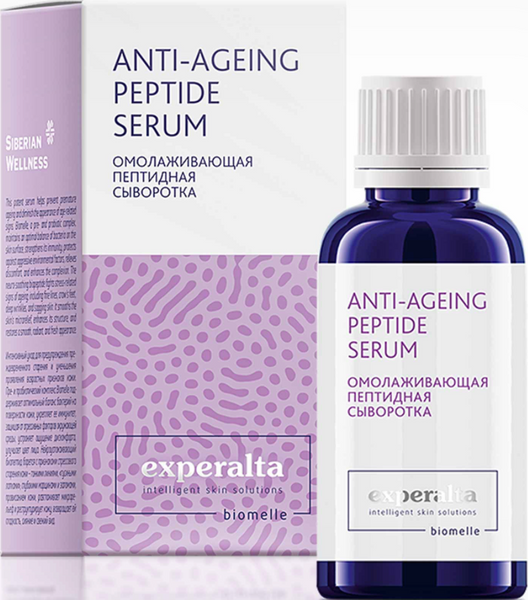 Rejuvenating peptide serum with a complex of pre- and probiotics - Experalta Biomelle