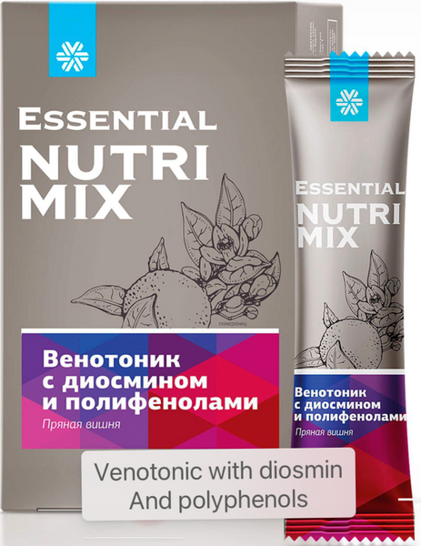 Venotonic with diosmin and polyphenols (spicy cherry) - Essential Nutrimix
