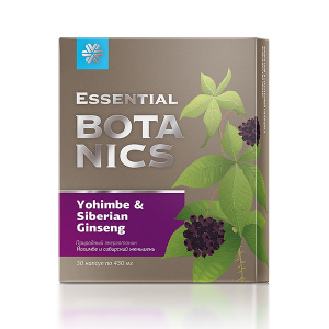 Yohimbe and Siberian ginseng - Essential Botanics