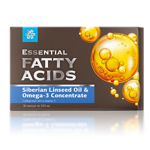 Siberian Linseed Oil and Omega-3 - Essential Fatty Acids