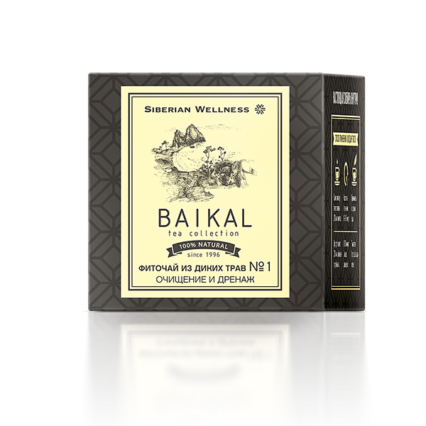 Wild Herb Tea No. 1 (Cleansing and Drainage) - Baikal Tea Collection