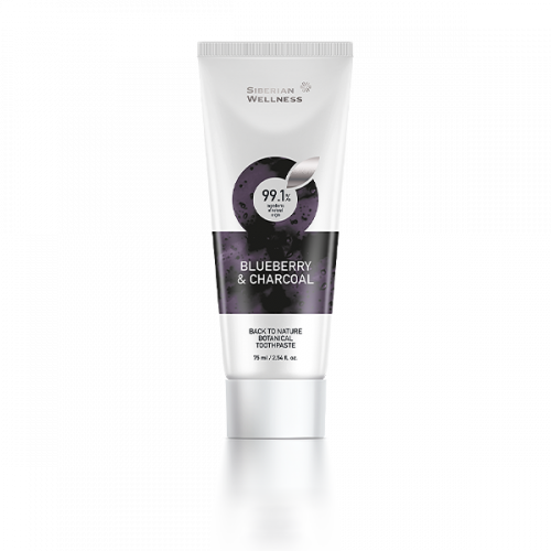 Blueberry & Charcoal Toothpaste  75ml